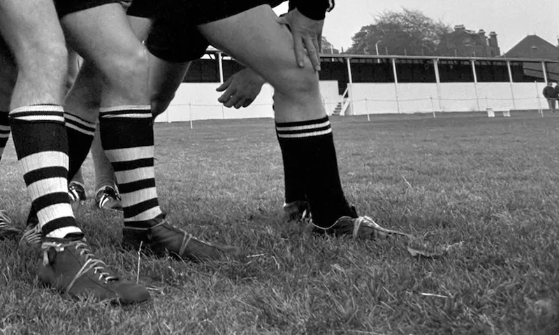 Sport: Rugby: All Blacks training. October 1972 72-10293