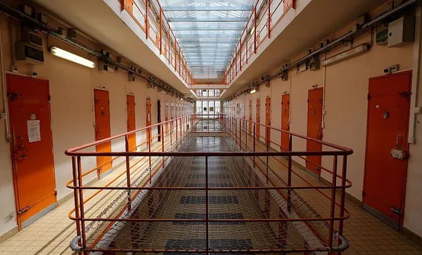 prison hallway