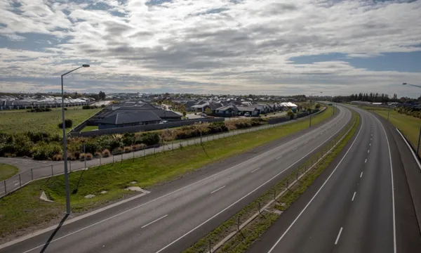 deserted southern motorway chch getty