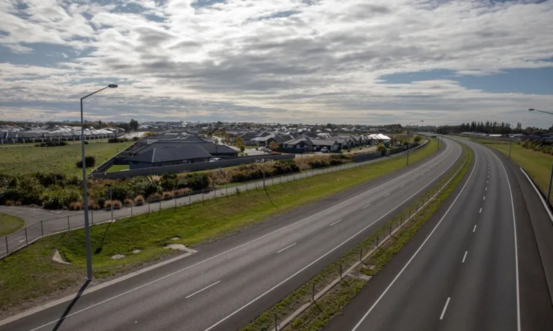 deserted southern motorway chch getty