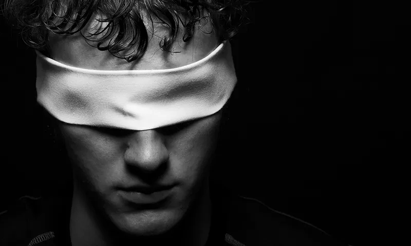 Blindfolded