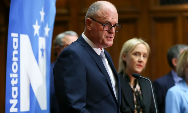 Todd Muller Nikki Kaye after the coup getty