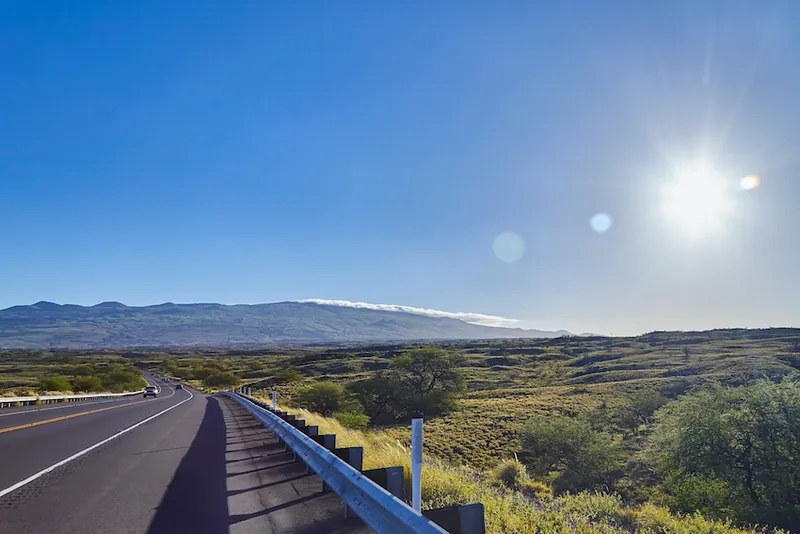 Mauna Kea summit at early morning,Waimea,Big Island,Hawaii,USA