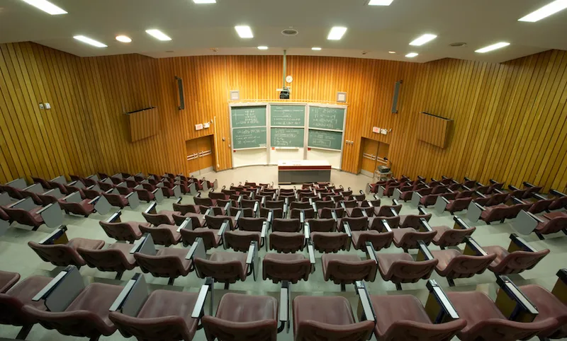 Empty auditorium
