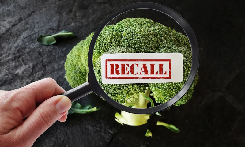 Food safety recall