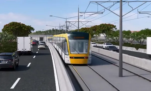 NW light rail feature