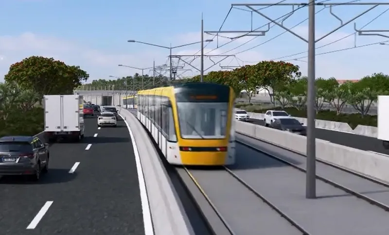 NW light rail feature