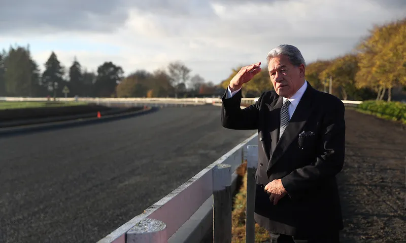 Deputy Prime Minister Winston Peters Visits Cambridge All-Weather Race Track Site