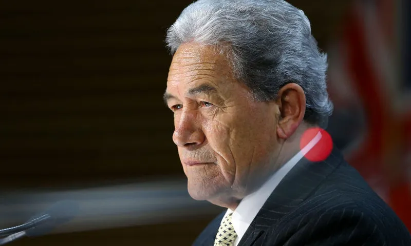 Winston Peters Makes Pre Budget Racing Announcement