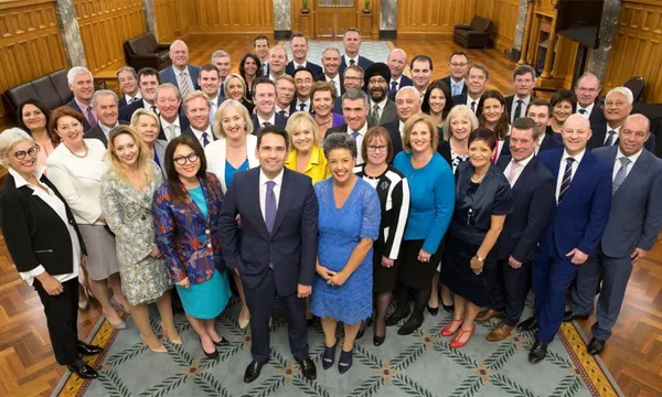 National party caucus as of 2018 supplied