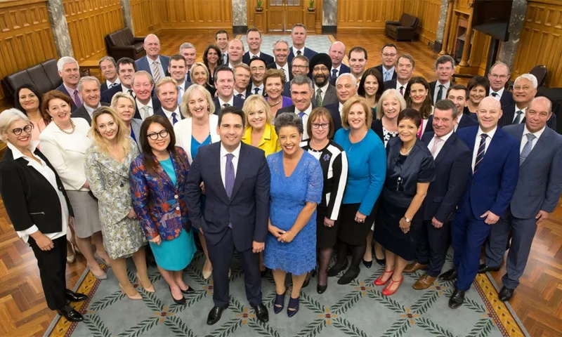 National party caucus as of 2018 supplied