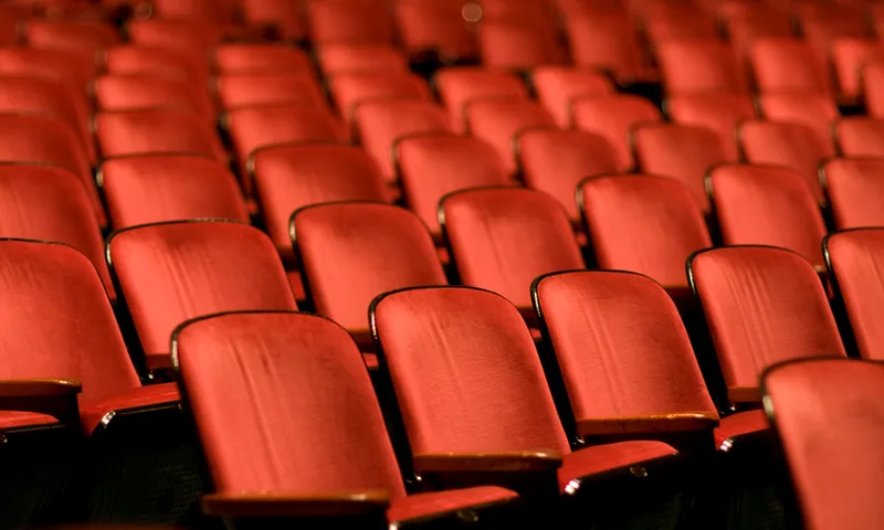Theater Seats in an empty auditorium