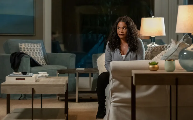 FATAL AFFAIR: NIA LONG as ELLIE. Cr. BETH DUBBER/NETFLIX © 2020