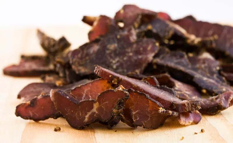 Biltong - sliced