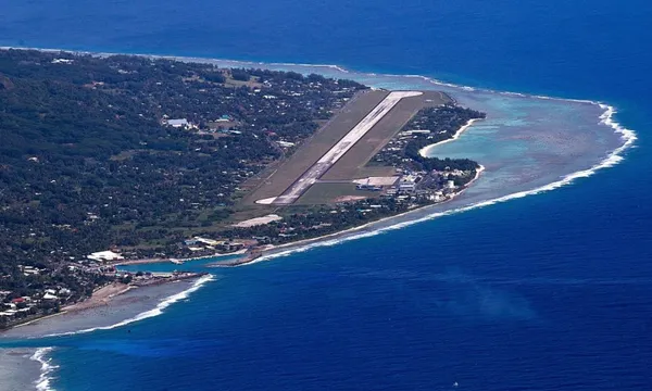 runway rarotonga cook islands getty