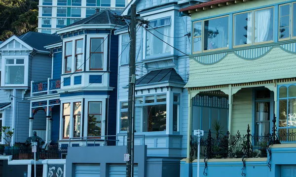 Wooden Victorian Houses