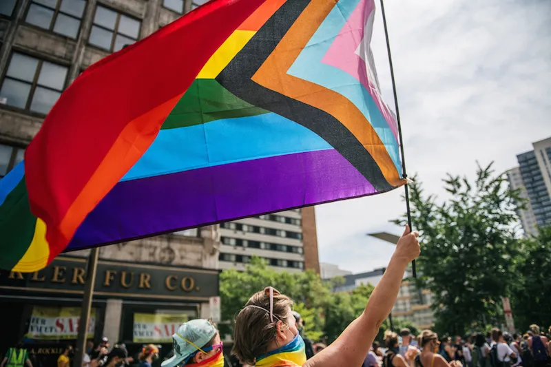 Black Lives Matter/Pride March Winds Through The Twin Cities