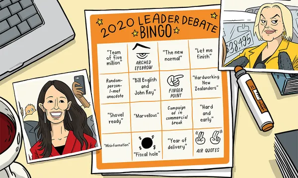 Election Debate bingo header v2