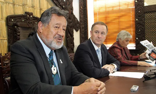 John Key Announces Confidence And Supply Agreement With The Maori Party