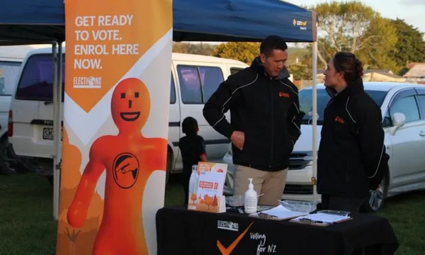 kaikohe markets electoral commission stand meriana johnsen rnz