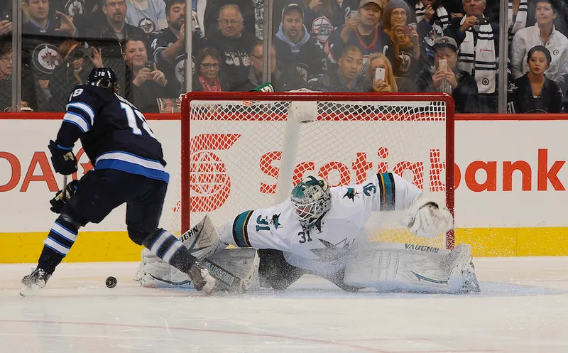 San Jose Sharks v Winnipeg Jets