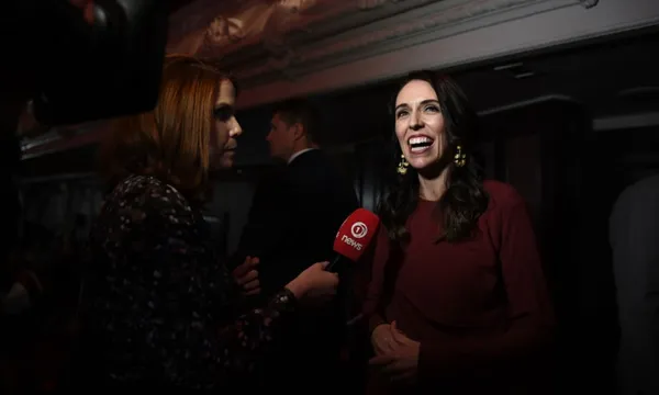 Ardern interviewed by Jessica Mutch-McKay getty