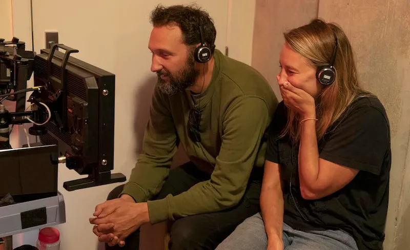 Production still from "Baby, Done", 2019