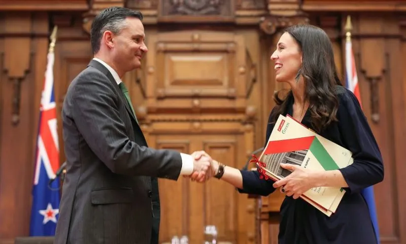 Jacinda Ardern Signs Coalition Agreements With NZ First And Greens