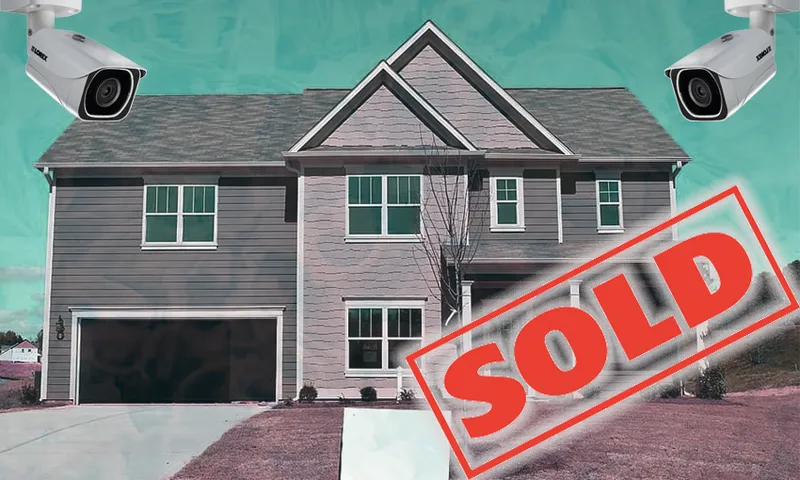 house sold! security camera