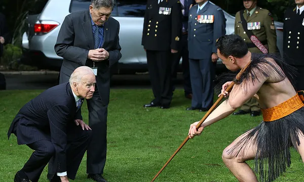 United States Vice President Joe Biden Visits New Zealand