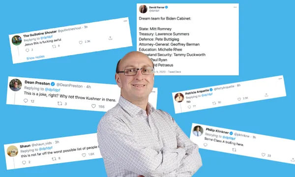 David Farrar has gone global on Twitter
