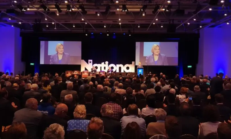 national party conference collins speech rnz eva corlett