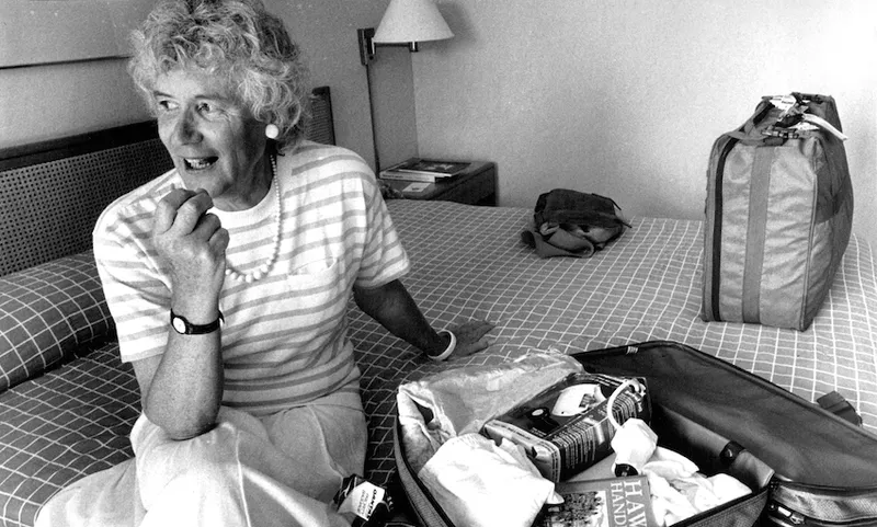 Jan Morris, English writer.