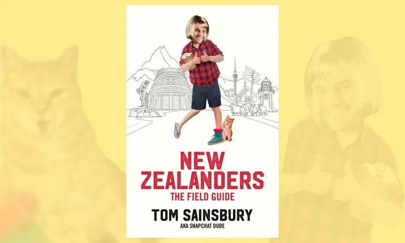 The cover of Tom Sainsbury's book New Zealanders: The Field Guide