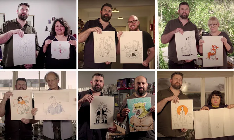 Two Sketches Art Sale feature image