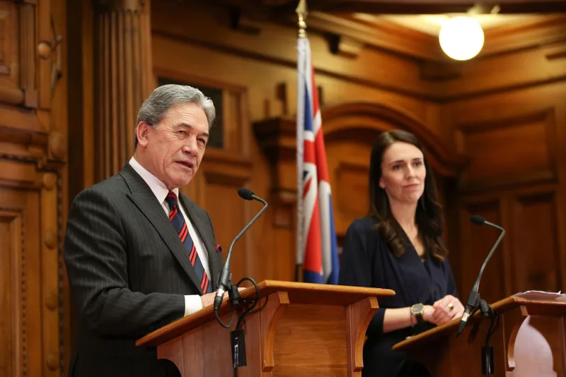 Jacinda Ardern Signs Coalition Agreements With NZ First And Greens
