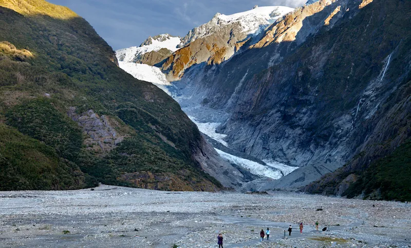 Hiking to Franz Josef Glacier