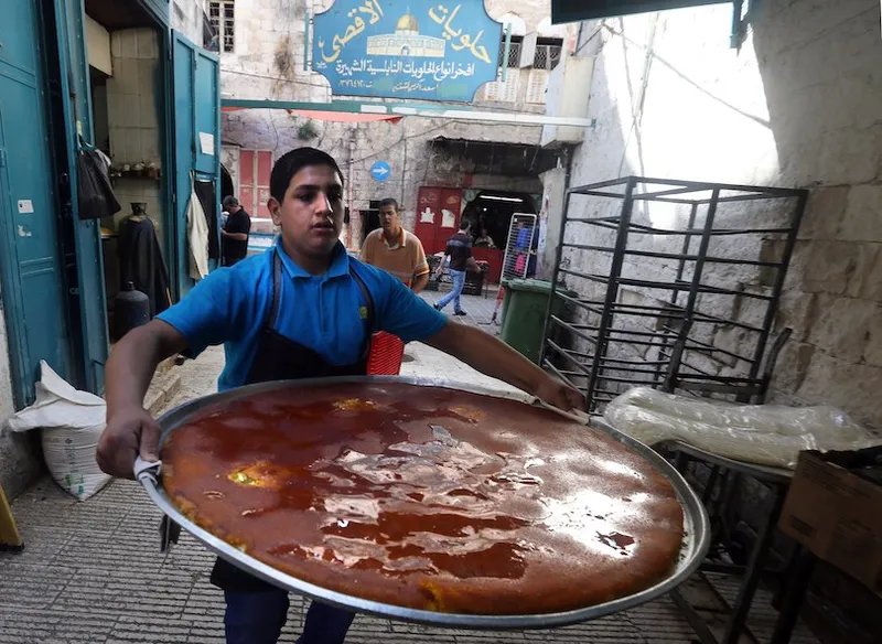 PALESTINIAN-THEME-FOOD-KANAFEH
