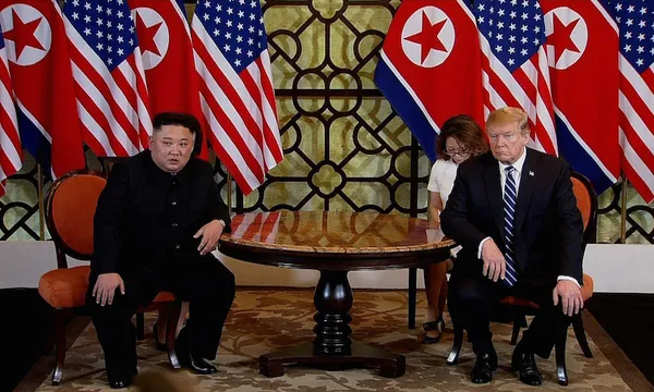U.S. President Trump And North Korean Leader Kim Jong-un Meet In Hanoi