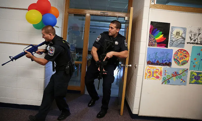 Suburban schools instruct teachers, kids to fight back against shooters