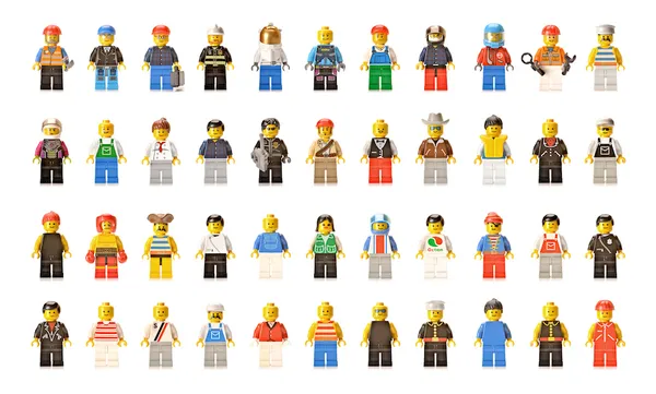 Lego figures men and women