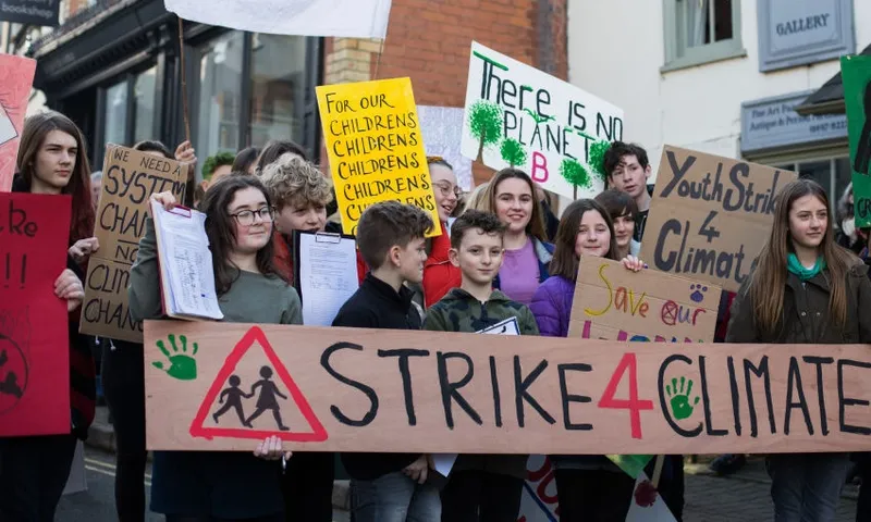 students climate strike wales getty