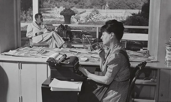 Dorothy Parker At Work