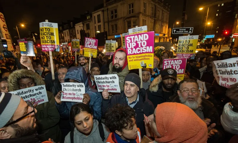Jeremy Corbyn Attends Vigil At The Finsbury Park Mosque For Murdered New Zealand Muslims