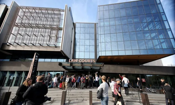 christchurch district court when alleged terrorist appeared getty