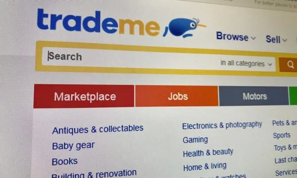 trademe website shot