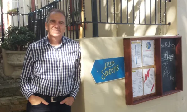 John Palino at his cafe little sweetie alex braae