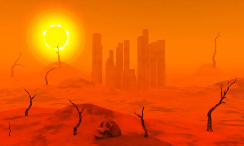 Dying World, Extinct Of All Life.