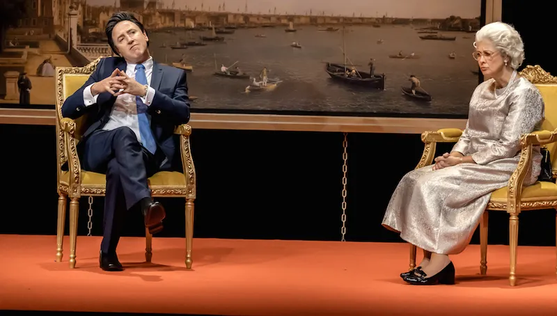 The Audience, by Peter Morgan, dir Colin McColl , an Auckland Theatre Company Production.  Photography Michael Smith.