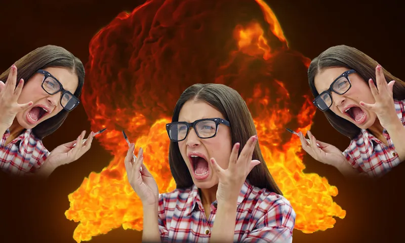 ANGRY LADY